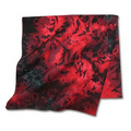 Red/ Black Tie Dye Bandanna